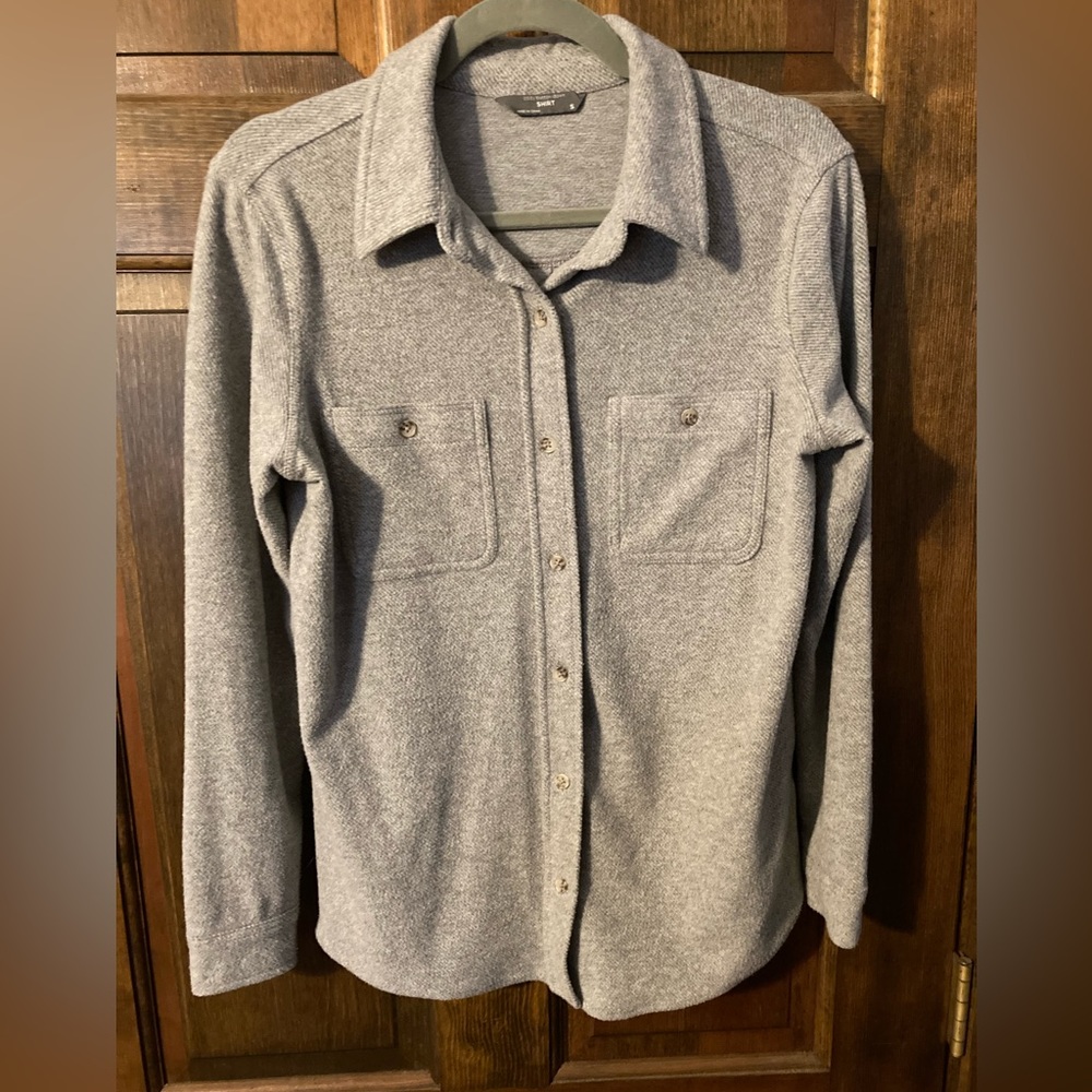 Member’s Mark Cozy Button Down Shirt size Small